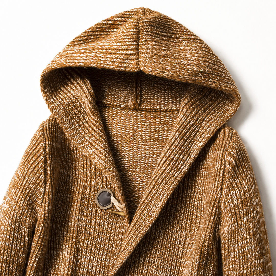Raevan - Weicher Kapuzen-Cardigan