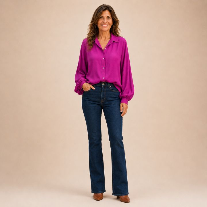 Adorina - Fliessende Bluse