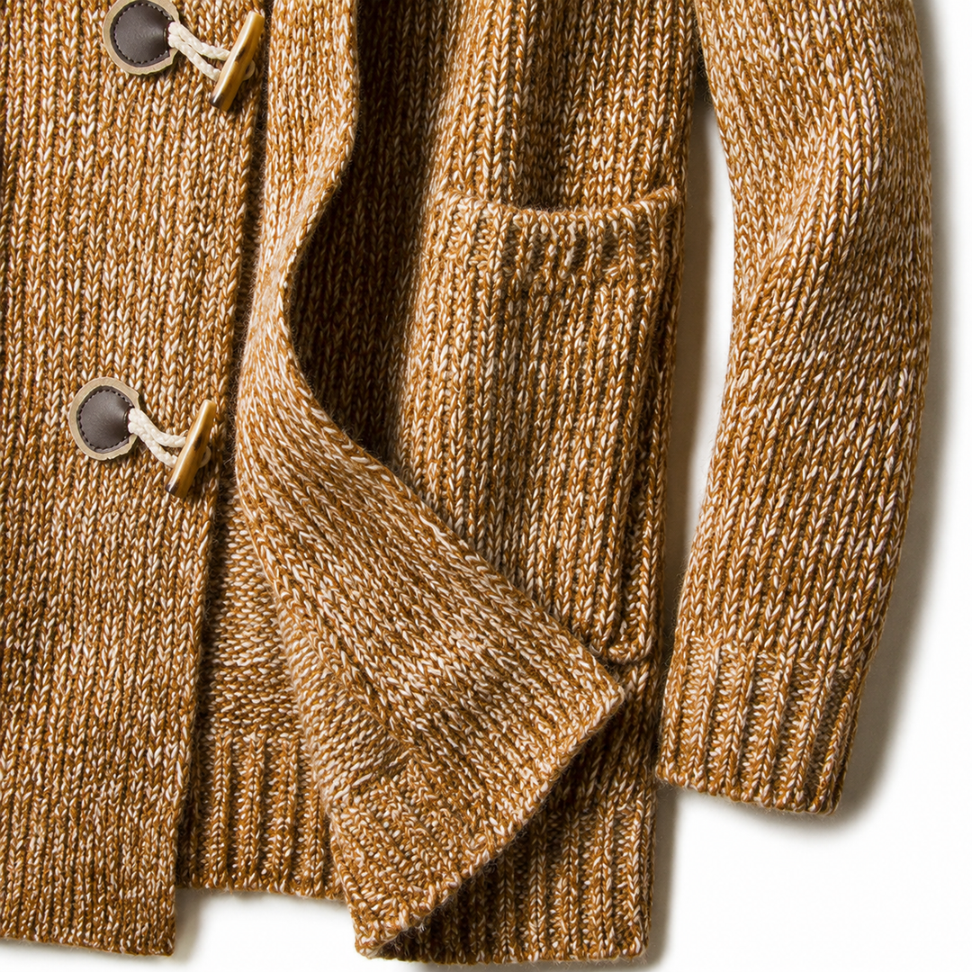 Raevan - Weicher Kapuzen-Cardigan