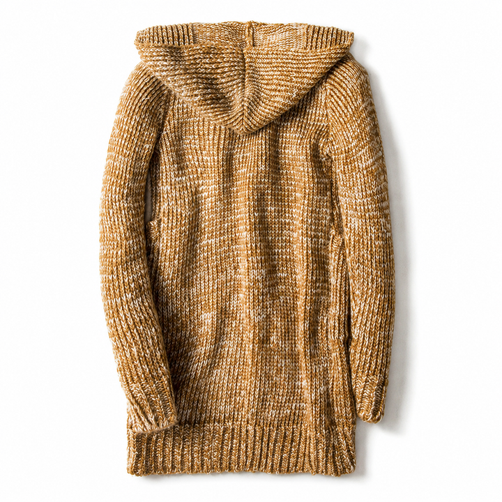 Raevan - Weicher Kapuzen-Cardigan