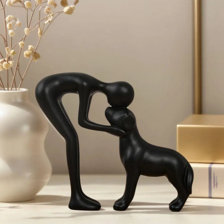 Avaloria - Liebevolle Hundeliebhaber-Figur
