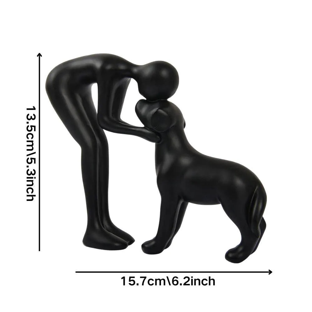 Avaloria - Liebevolle Hundeliebhaber-Figur