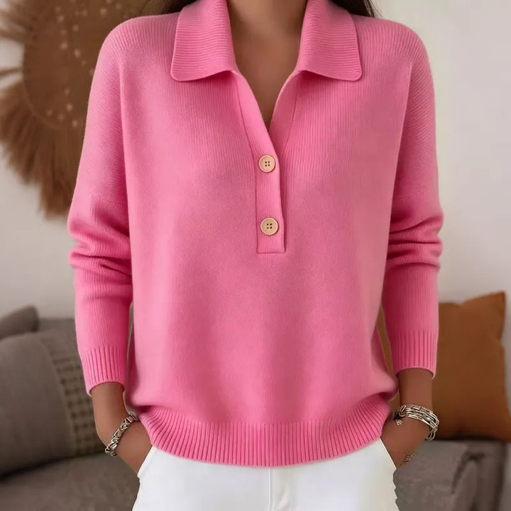 Marcellisse - Kuschelweicher V-Ausschnitt-Pullover