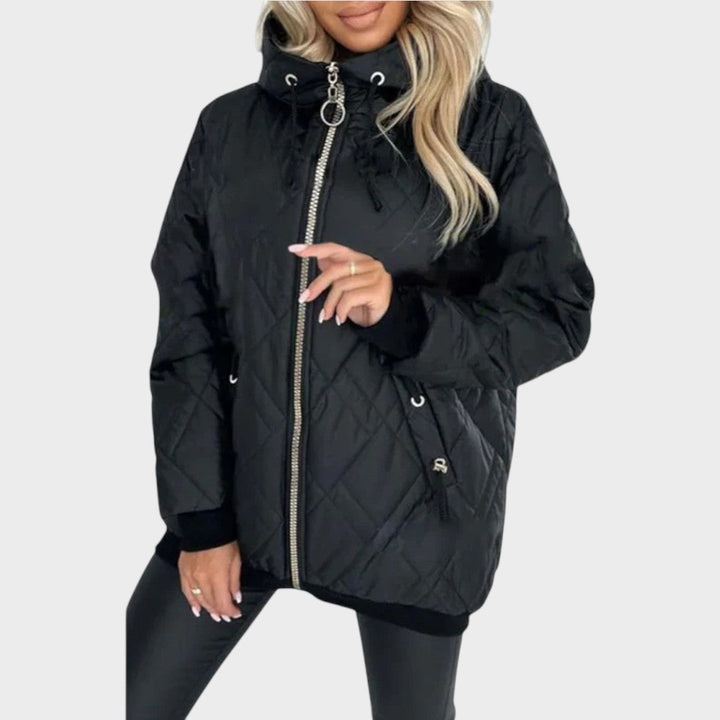 Delianne - Steppjacke mit Kapuze