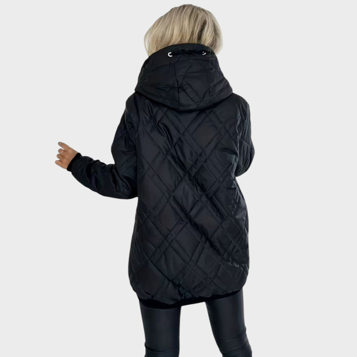 Delianne - Steppjacke mit Kapuze