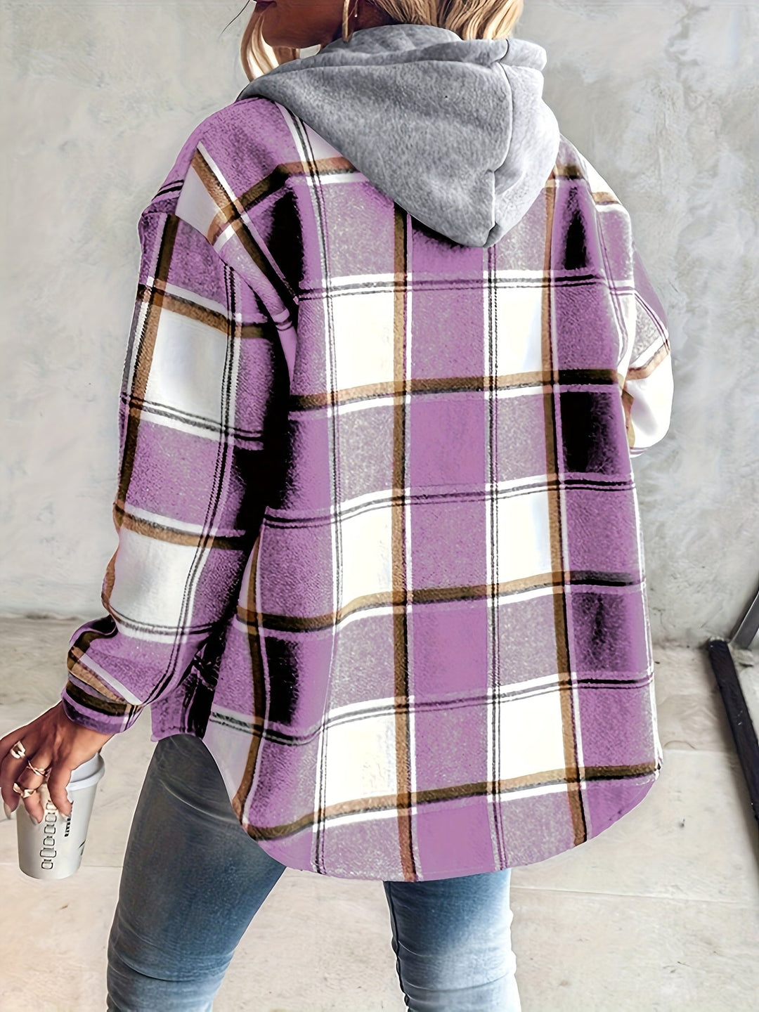Genevessa - Softtouch-Hemdjacke mit Kapuze