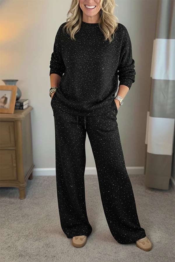 Celia - schimmernder Zweiteiler aus Jacke und Hose