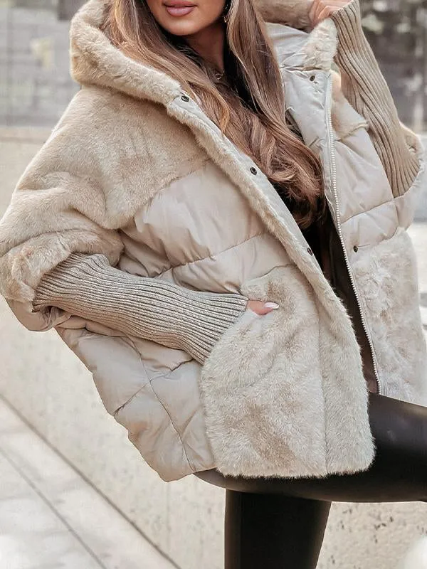 Audra - Gefütterte Winterjacke mit Kapuze