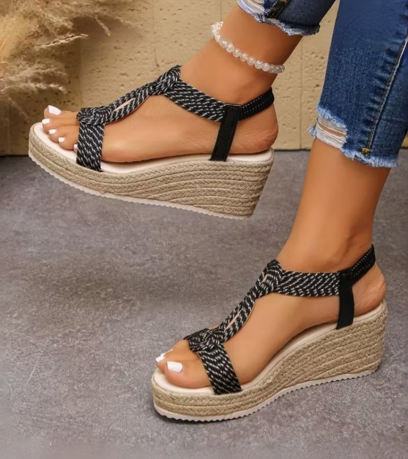 Damarisse - Premium-Keilsandalen