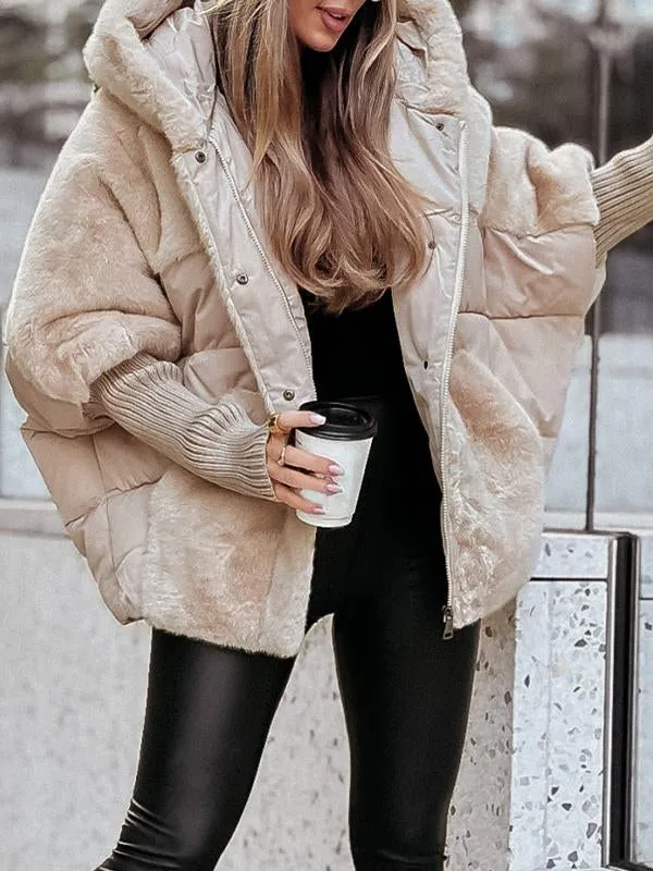 Audra - Gefütterte Winterjacke mit Kapuze