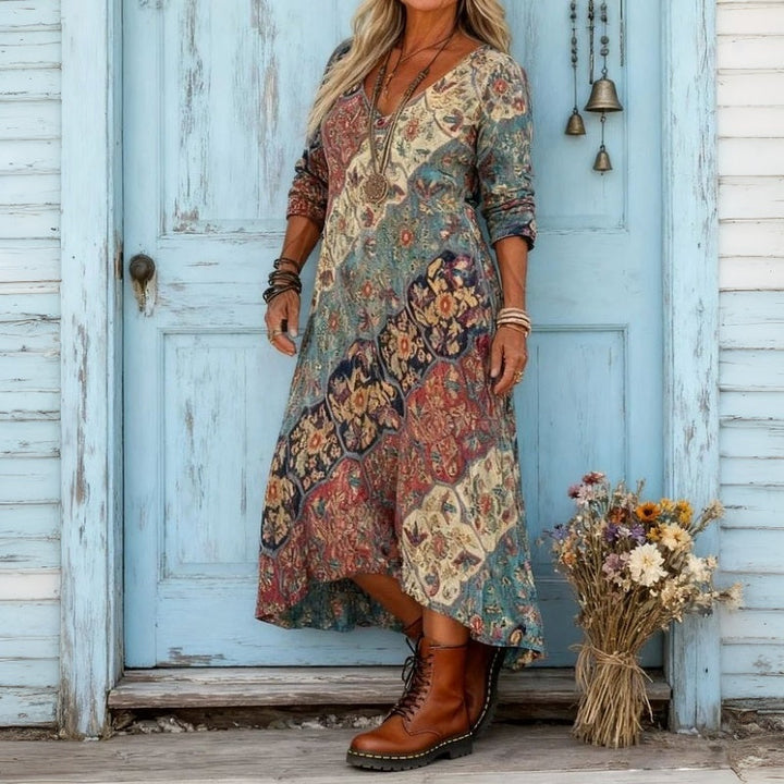 Brialora - Luftiges Sommerkleid in Maxi-Länge
