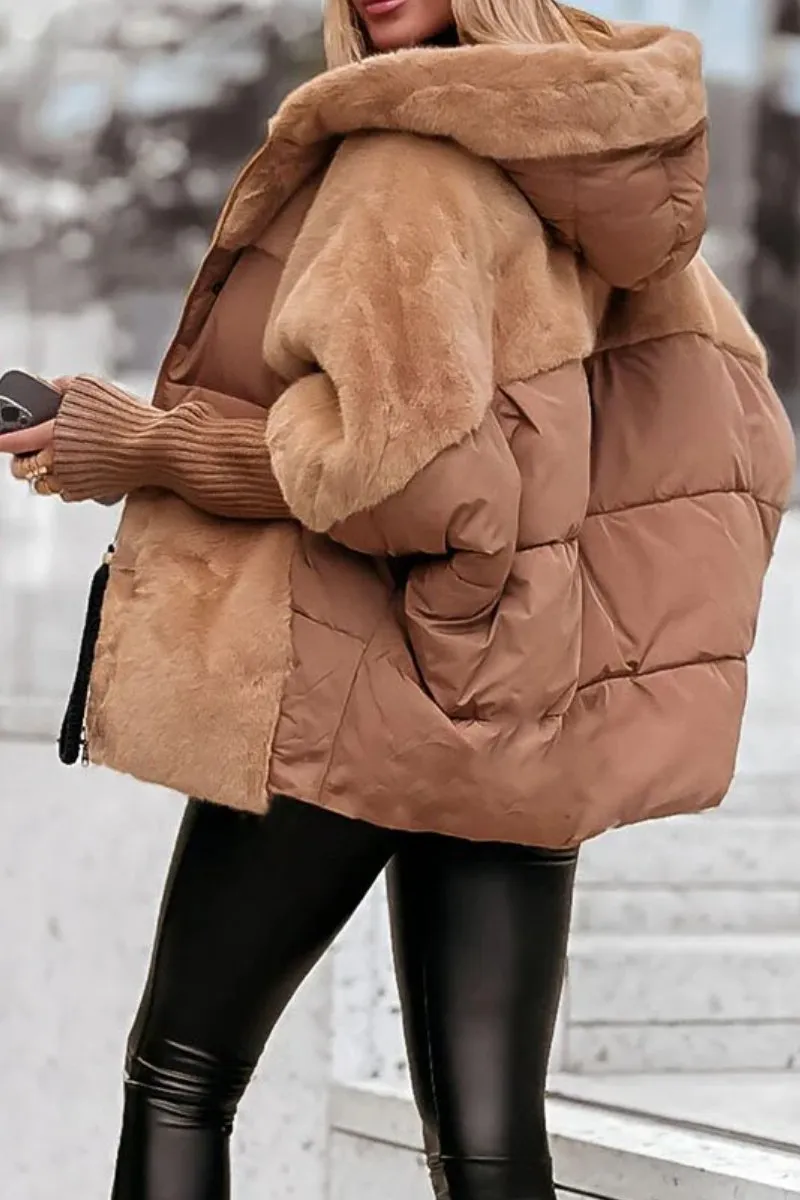 Audra - Gefütterte Winterjacke mit Kapuze