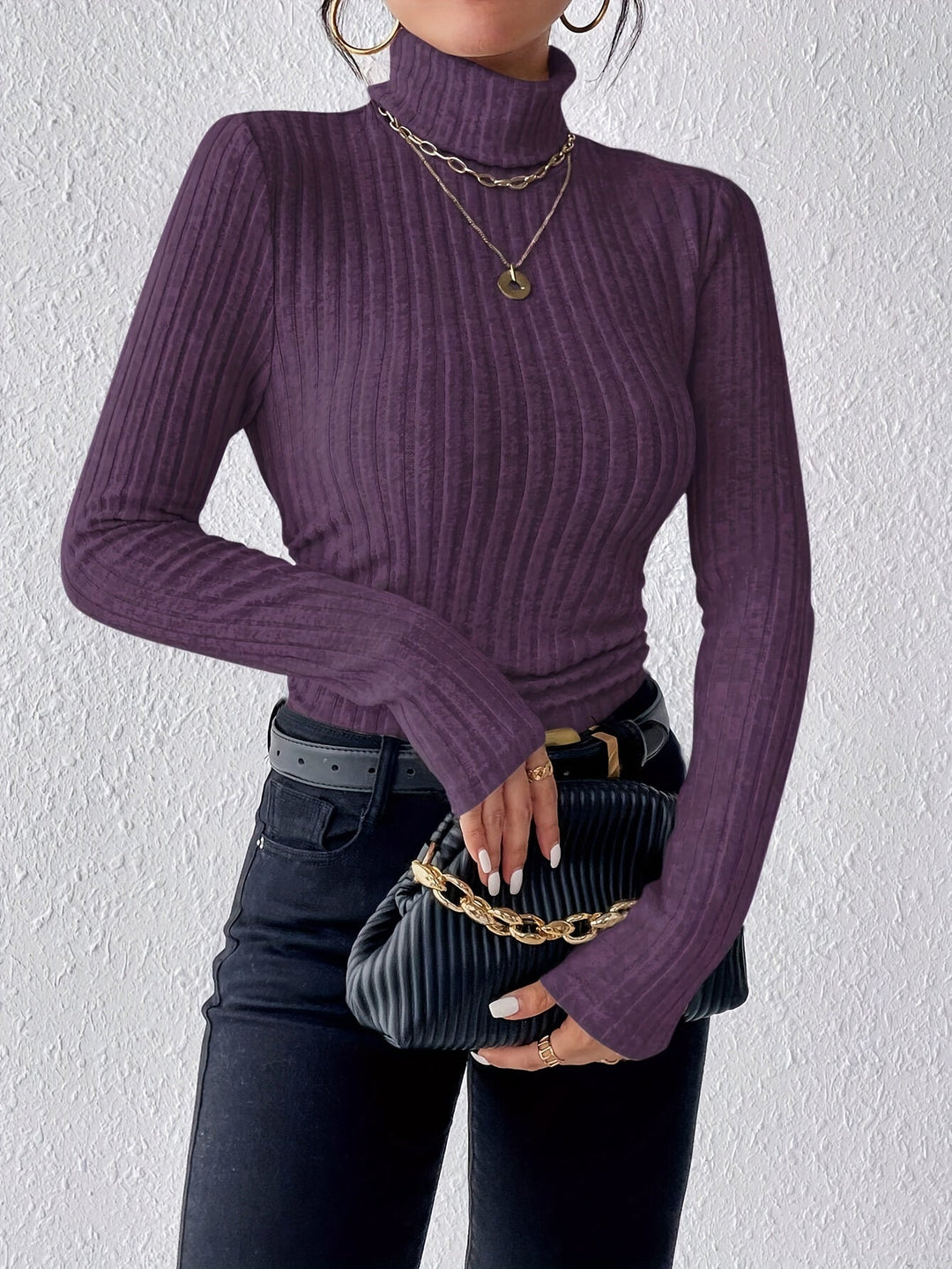 Amity - Weicher Rollkragenpullover