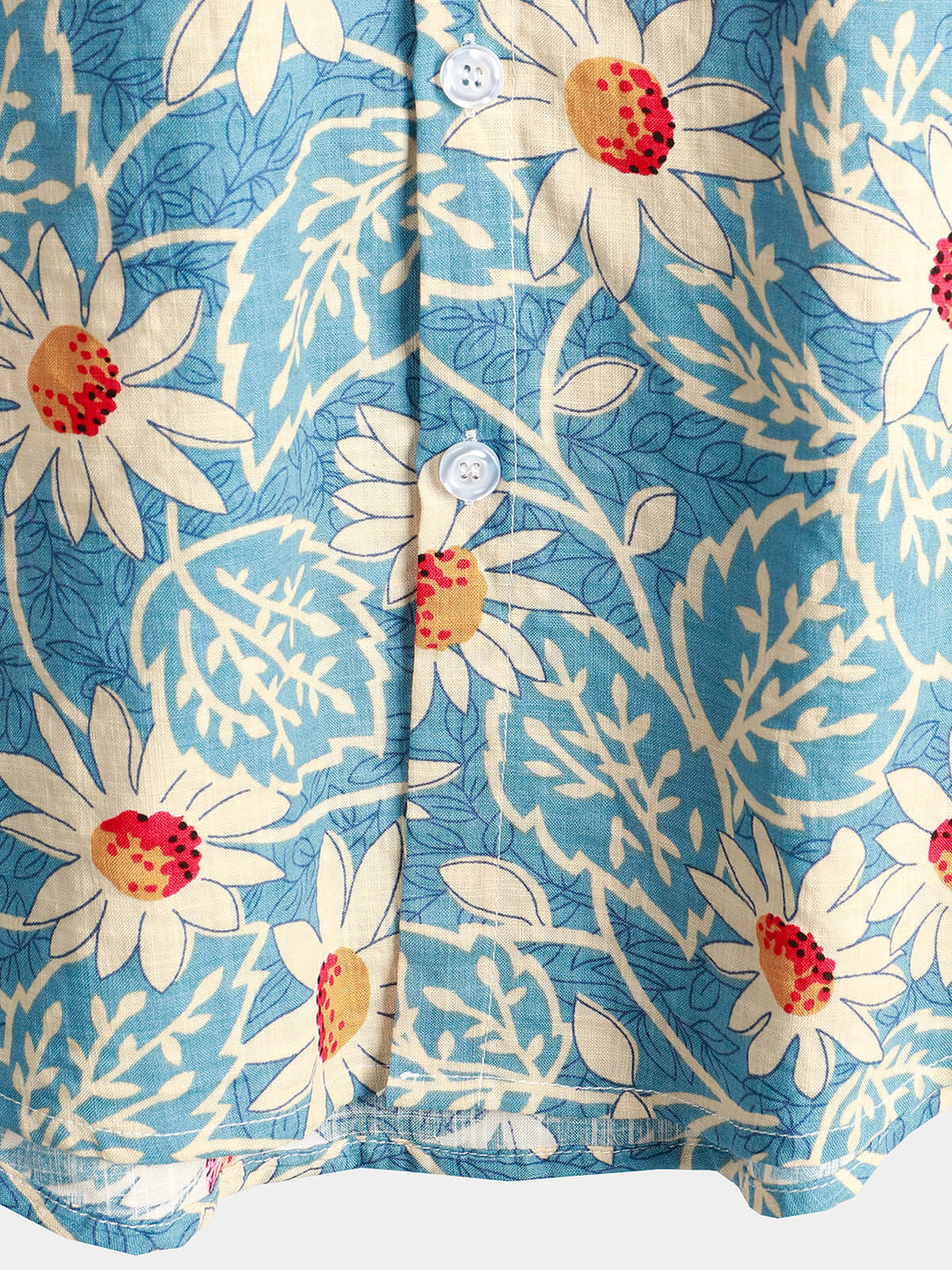 Leoric - Leichtes Kurzarm-T-Shirt mit Blumenprint
