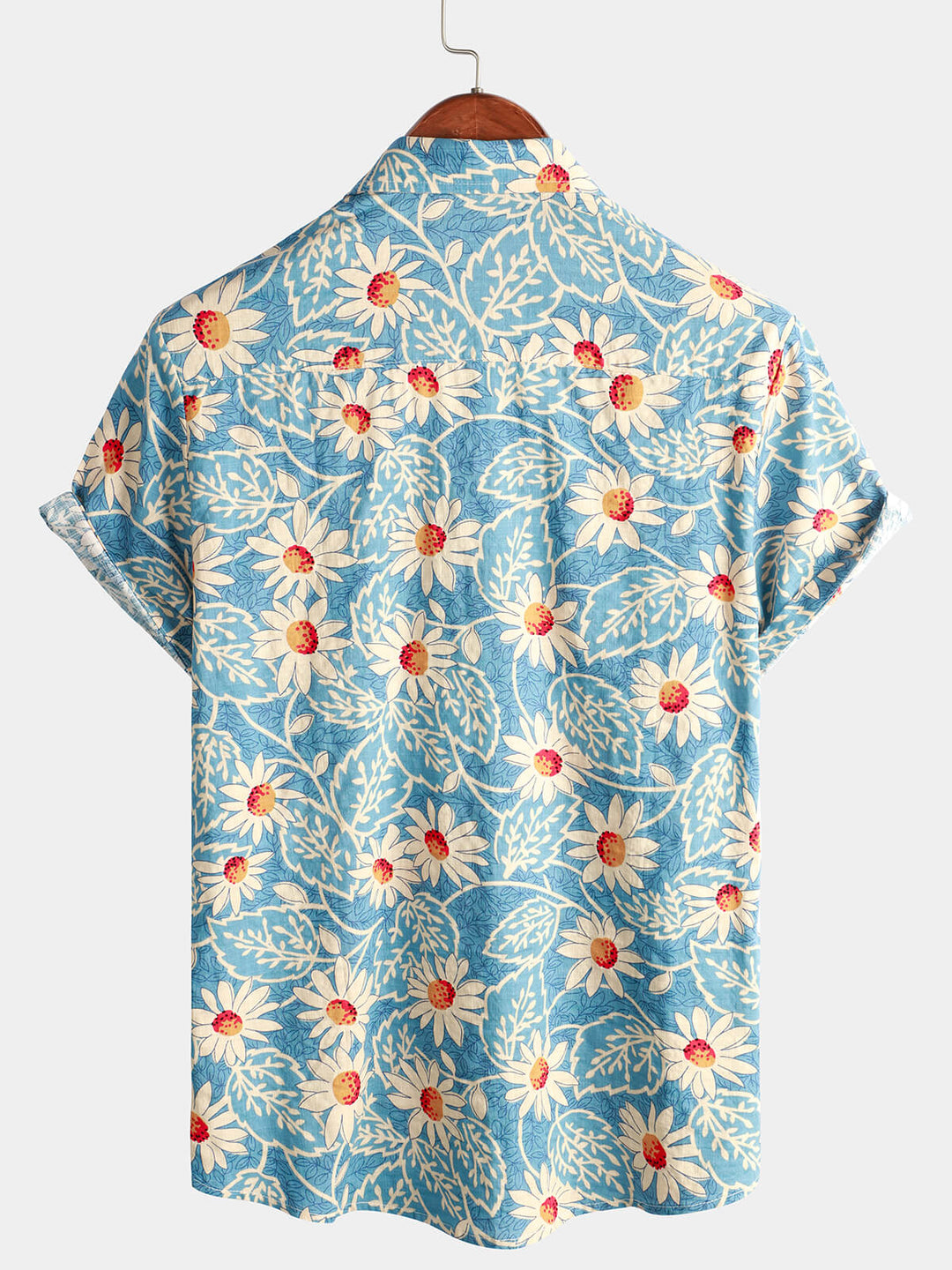 Leoric - Leichtes Kurzarm-T-Shirt mit Blumenprint