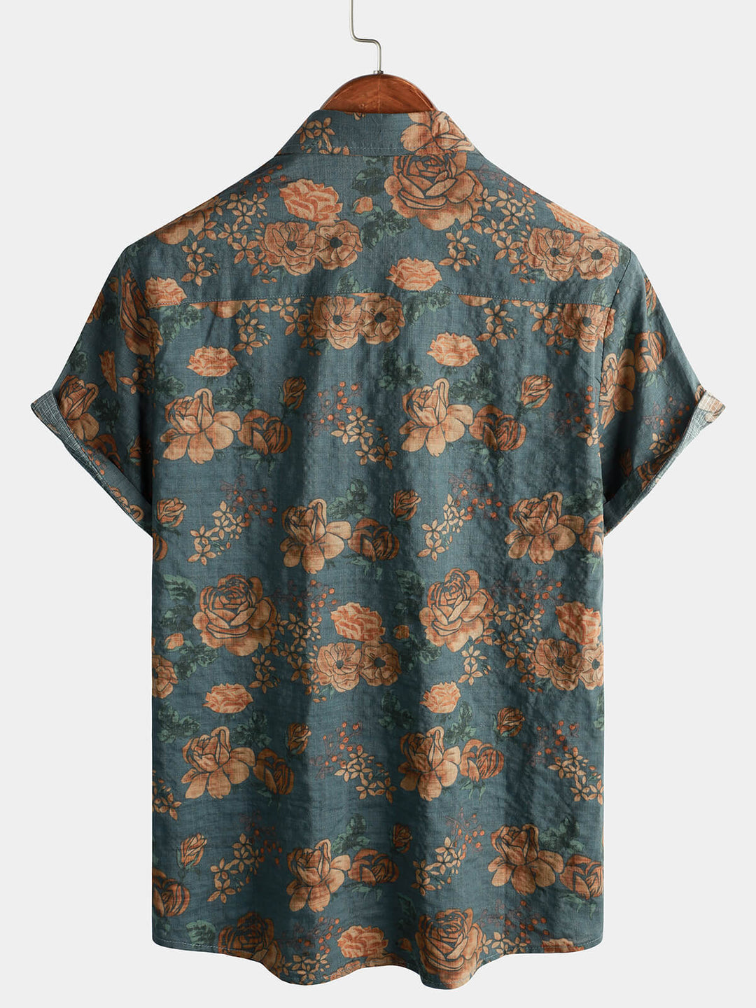 Leoric - Leichtes Kurzarm-T-Shirt mit Blumenprint
