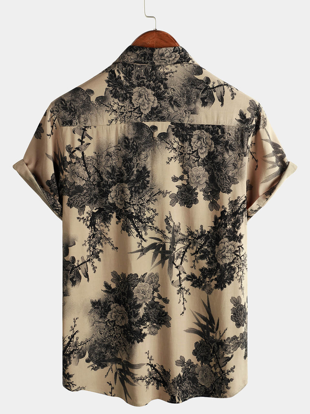 Leoric - Leichtes Kurzarm-T-Shirt mit Blumenprint