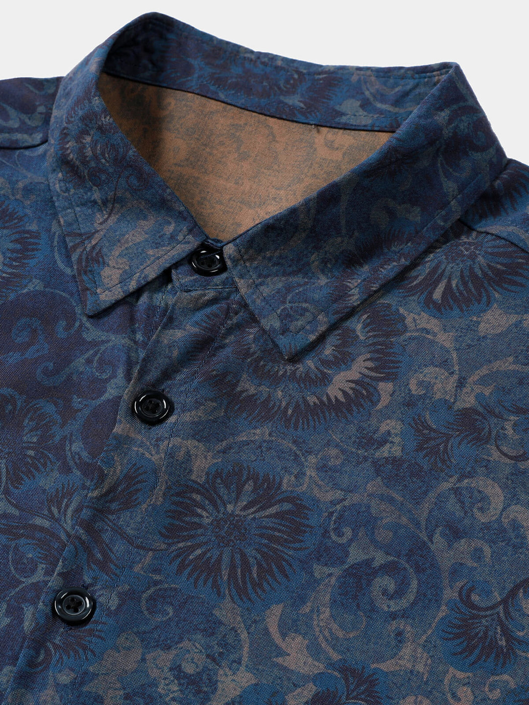 Leoric - Leichtes Kurzarm-T-Shirt mit Blumenprint