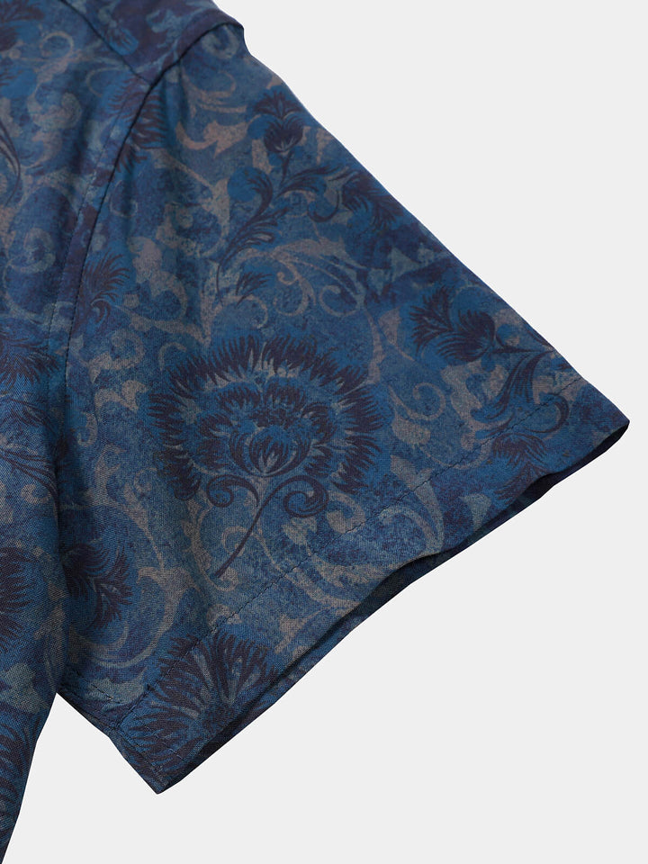 Leoric - Leichtes Kurzarm-T-Shirt mit Blumenprint