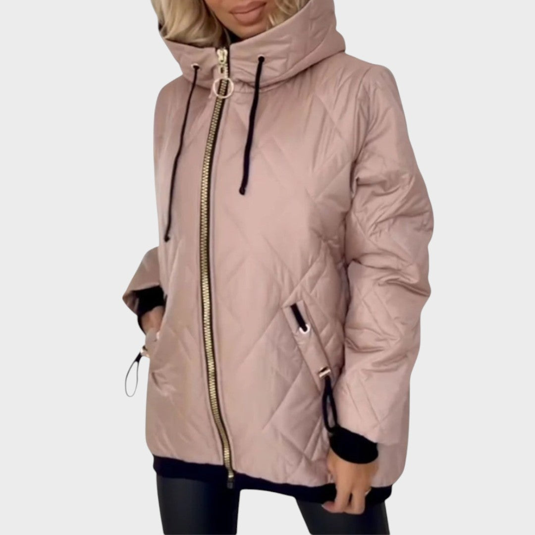 Delianne - Steppjacke mit Kapuze