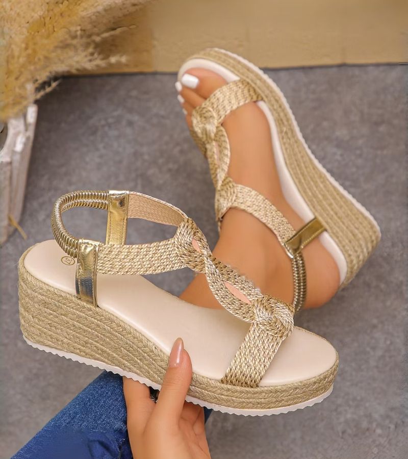 Damarisse - Premium-Keilsandalen