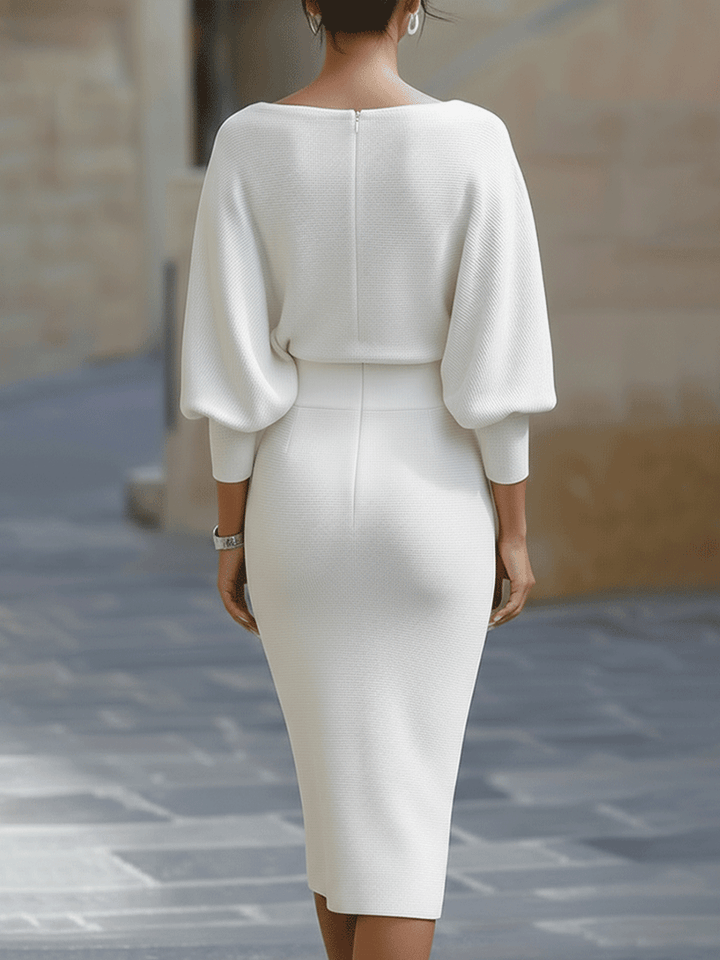 Bellisara - drapiertes Midikleid