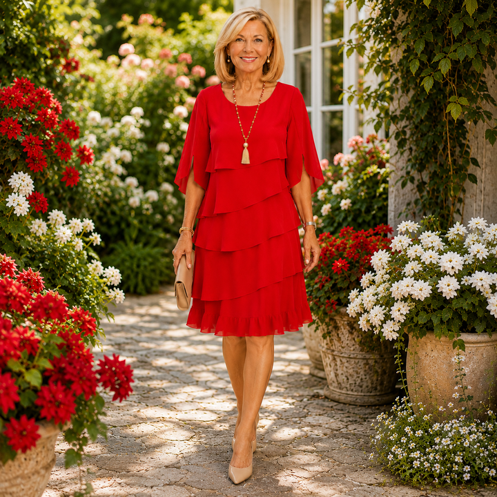 Aislinne - Soft-Touch-Shiftkleid