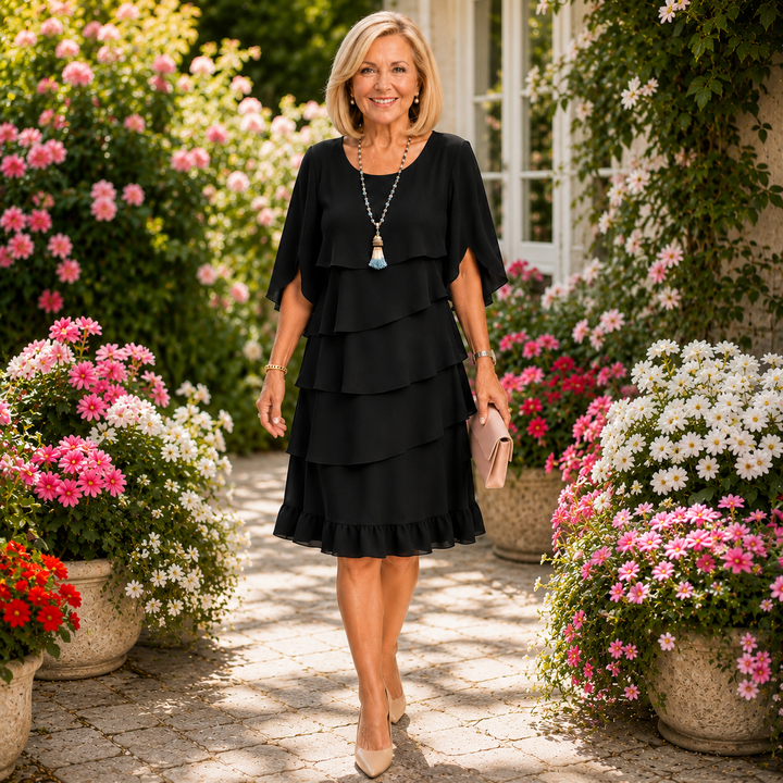 Aislinne - Soft-Touch-Shiftkleid