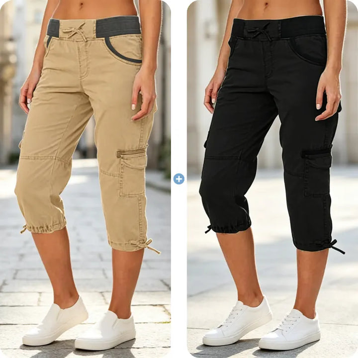 Astrelia - Utility-Cargo-Caprihosen