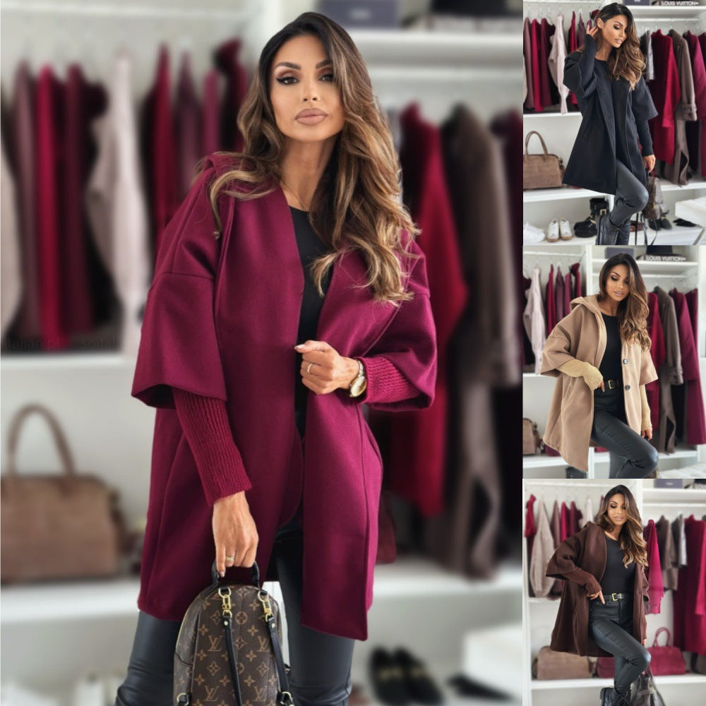 Esteliane - Legerer Cardigan mit Cape-Ärmeln
