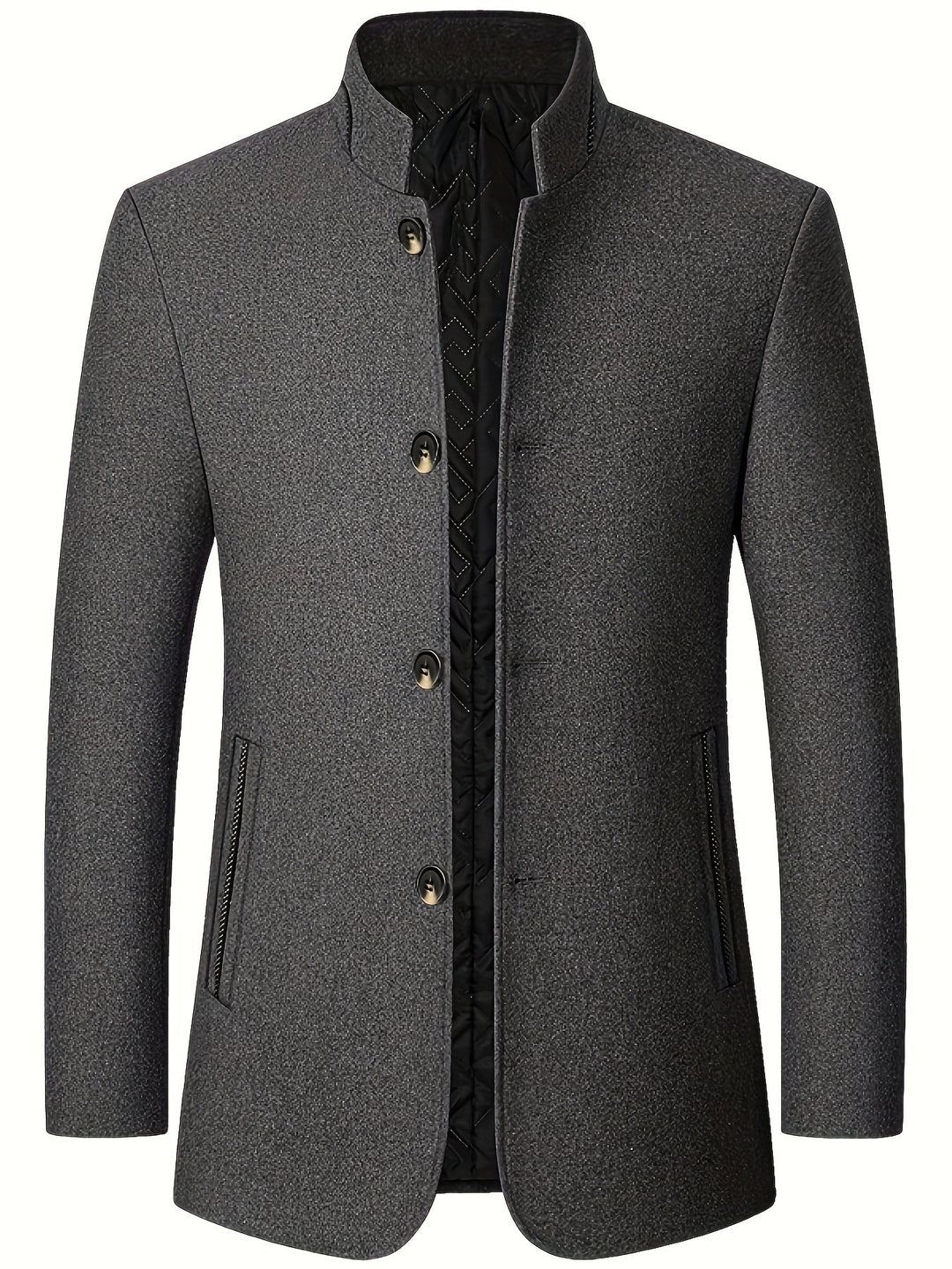Gael - Taillierte Stehkragenjacke