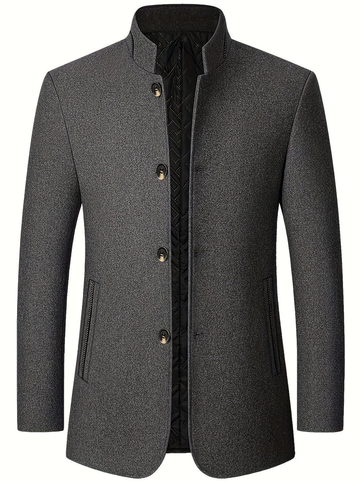 Gael - Taillierte Stehkragenjacke