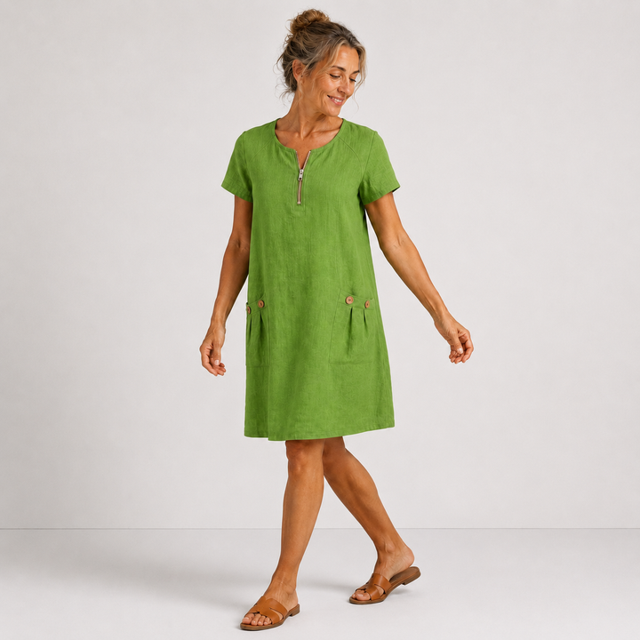 Lucienne - Luftiges Leinenkleid