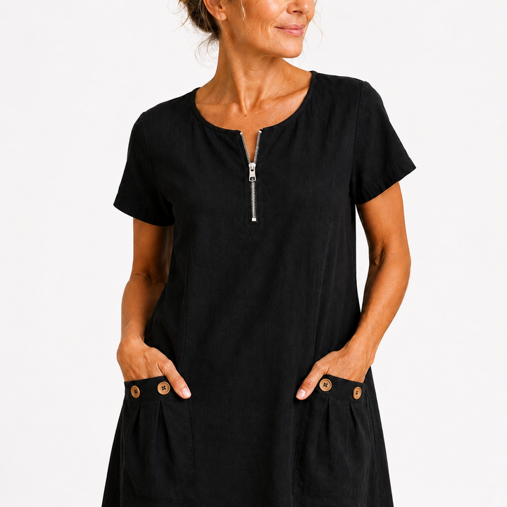 Lucienne - Luftiges Leinenkleid