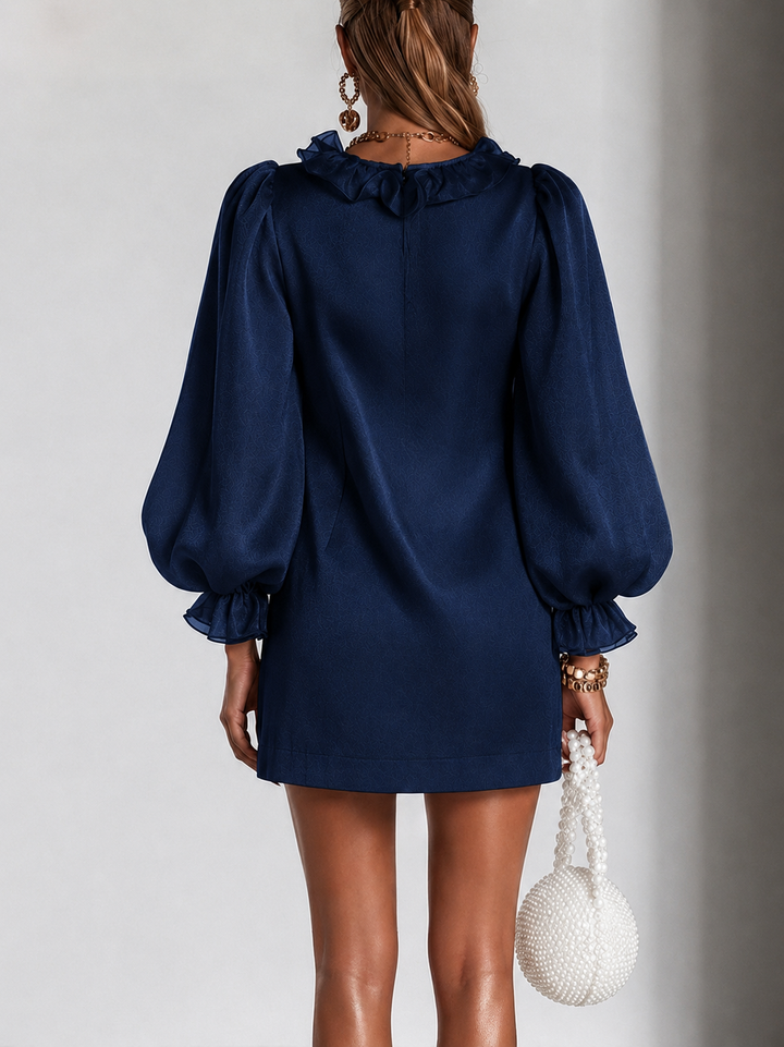 Amarina - Schimmerndes Minikleid