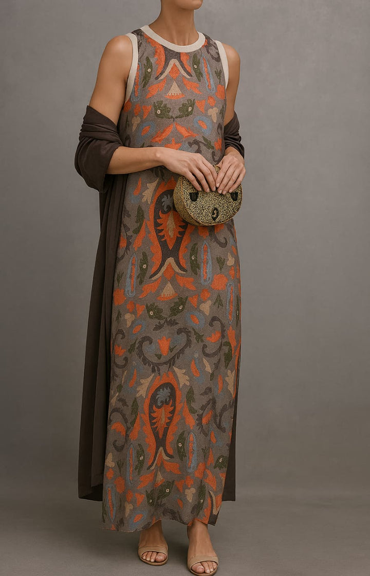 Arlisse - Premium-Zweiteiler: Kleid & Gilet