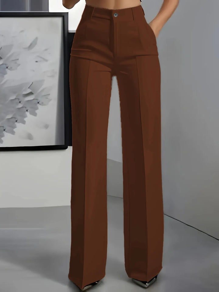 Adorisse - Massgeschneiderte hochtaillierte weite Hosen