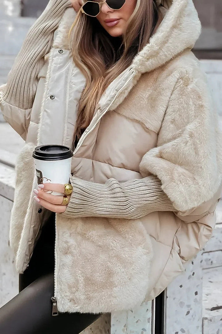 Audra - Gefütterte Winterjacke mit Kapuze