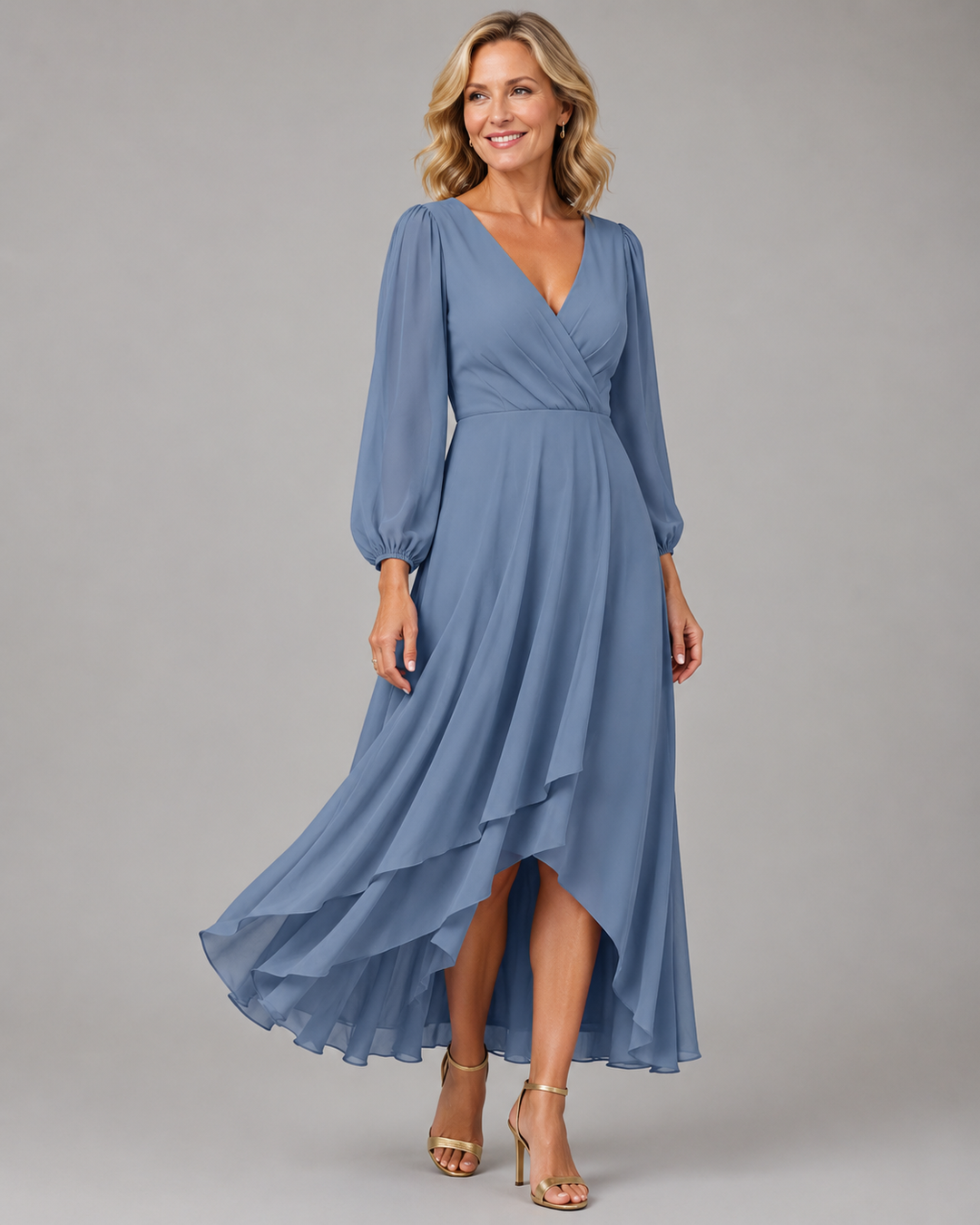 Sabriel - Fliessendes Maxikleid