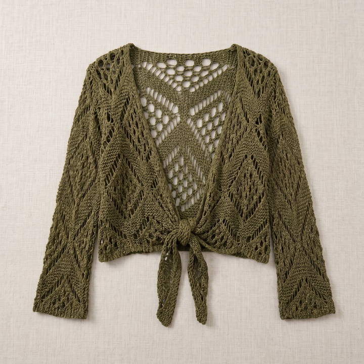 Aravelle - Offener Cardigan