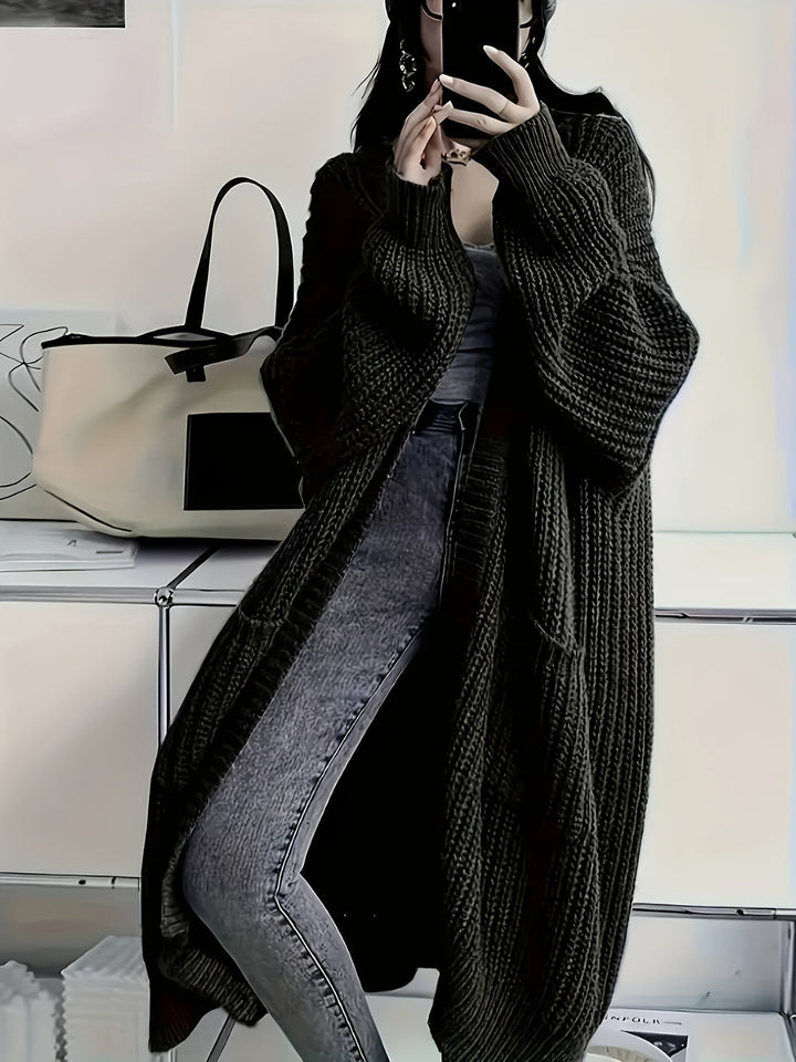 Rosalienne - Weicher Cardigan mit langen Ärmeln