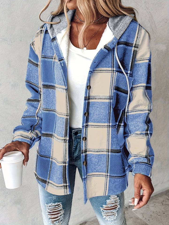 Genevessa - Softtouch-Hemdjacke mit Kapuze