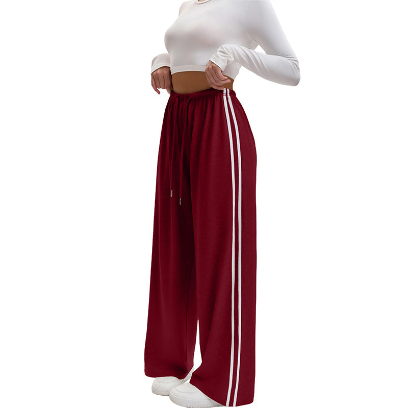 Adorielle - Sportliche, weite Hose mit Streifen