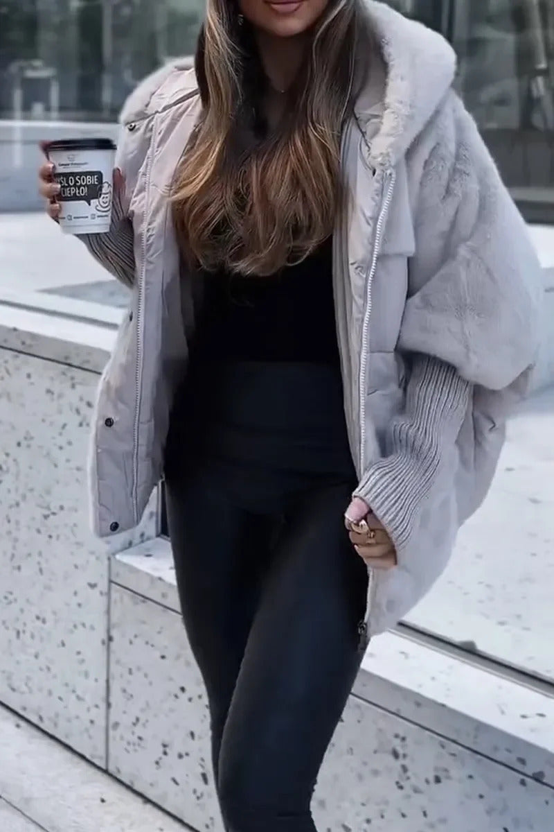 Audra - Gefütterte Winterjacke mit Kapuze