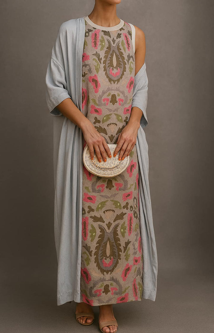 Arlisse - Premium-Zweiteiler: Kleid & Gilet