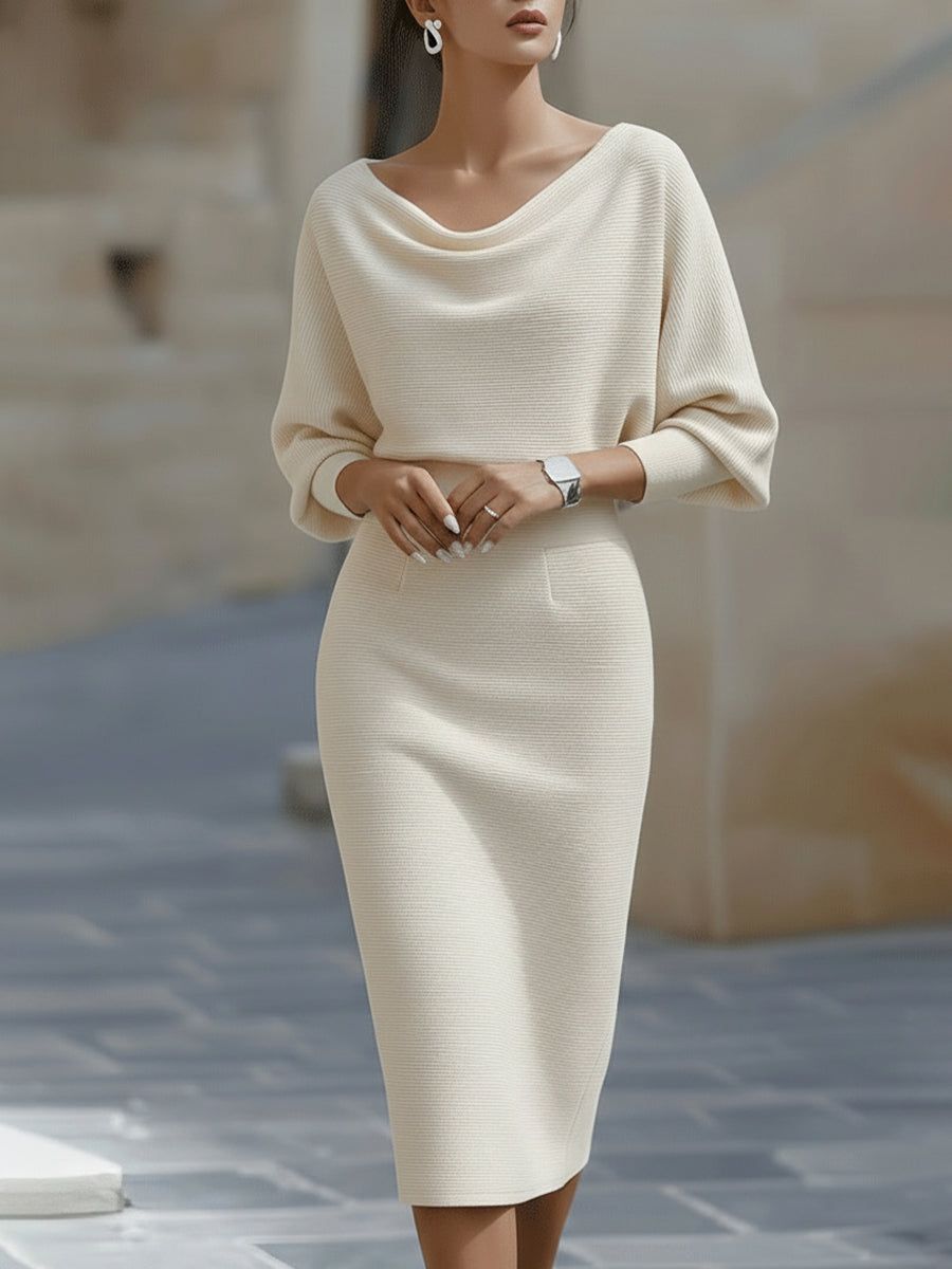 Bellisara - drapiertes Midikleid