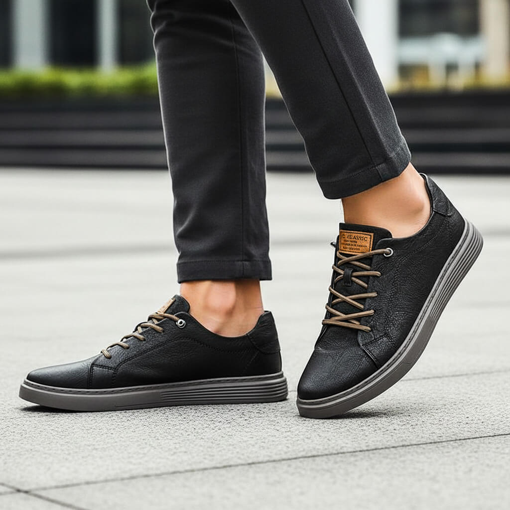 Braelon - Strukturierte Low-Top-Sneaker