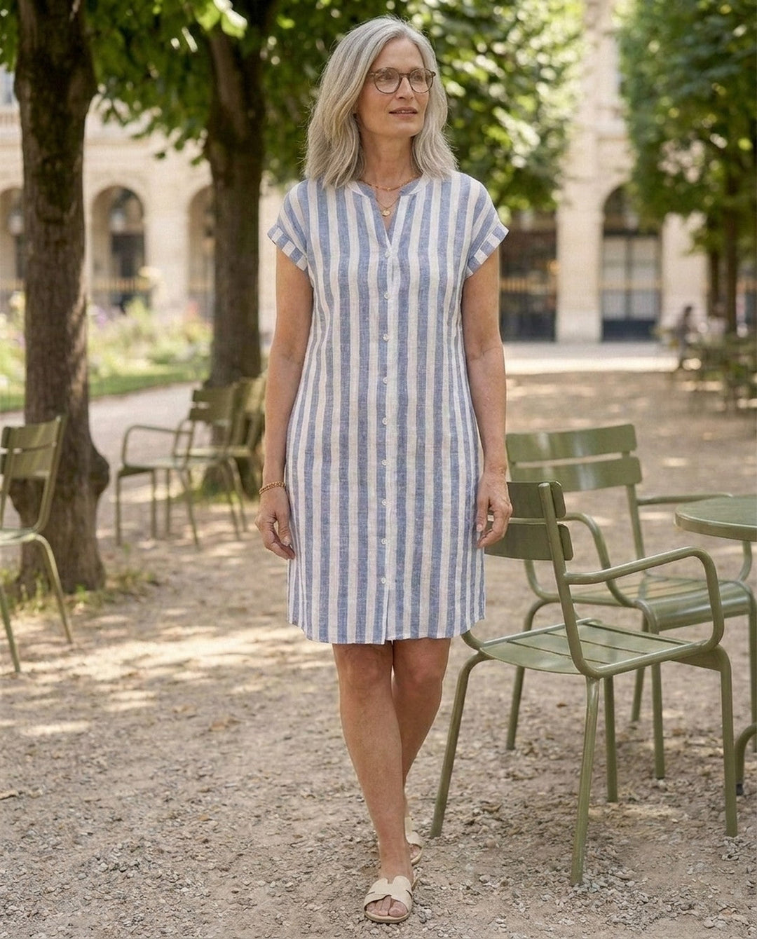 Camelia - Fliessendes Hemdkleid