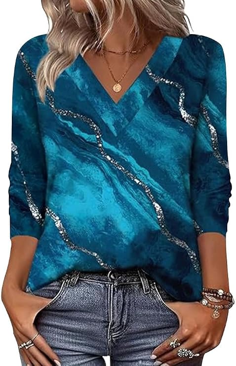 Arianwen - Bluse mit weicher Haptik und V-Ausschnitt