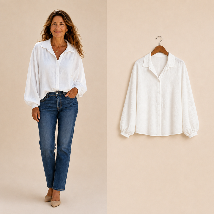 Adorina - Fliessende Bluse